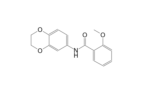 benzamide, N-(2,3-dihydro-1,4-benzodioxin-6-yl)-2-methoxy-