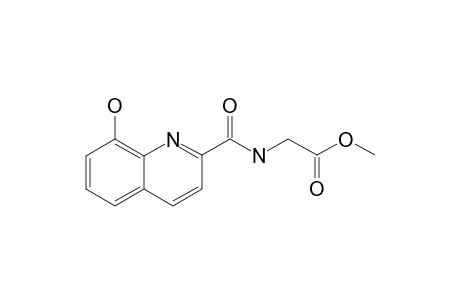 N-GLYCINE-(METHYLESTER)-8-HYDROXY-QUINOLINE-2-CARBOXAMIDE