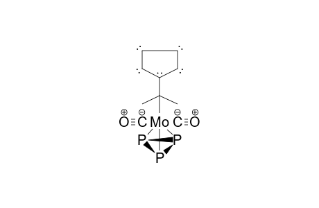 .eta.-3-Triphosphacyclopropane-molybdenum, dicarbonyl-(.eta.-5-t-butylcyclopentadienyl)-