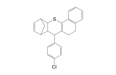exo-10-(p-Chlorophenyl)benz[c]-3-thiatetracyclo[10.2.1.0.0]hexadeca-4,13-diene