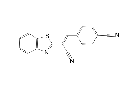 4-[(E)-2-(1,3-Benzothiazol-2-yl)-2-cyanoethenyl]benzonitrile