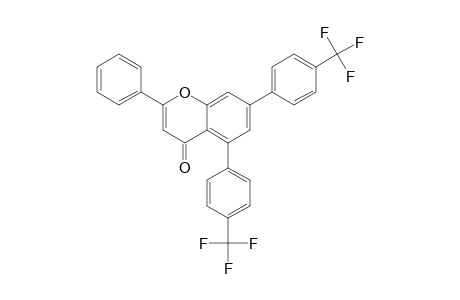 2-Phenyl-5,7-bis(4-trifluoromethylphenyl)-4H-chromen-4-one