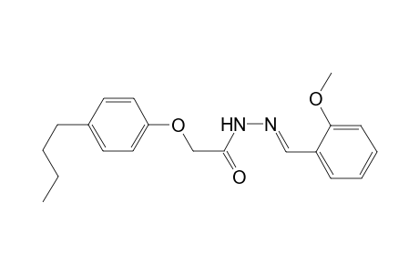 Acethydrazide, 2-(4-butylphenoxy)-N2-(2-methoxybenzylideno)-