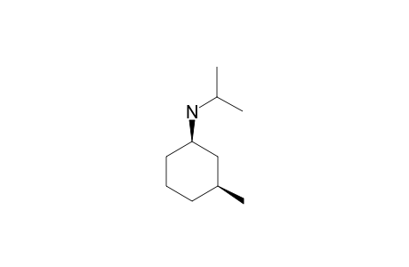 N-(PROPAN-2-YL)-3-METHYL-CYCLOHEXANAMINE;CIS-ISOMER