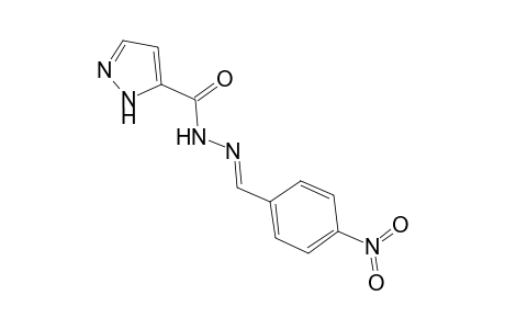 2H-pyrazole-3-carboxylic acid (4-nitro-benzylidene)-hydrazide