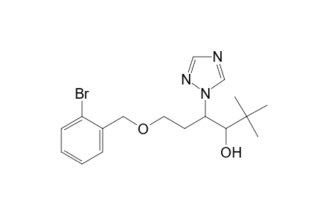 1H-1,2,4-Triazole-1-ethanol, beta-[2-[(2-bromophenyl)methoxy]ethyl]-alpha-(1,1-dimethylethyl)-