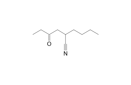 2-butyl-4-keto-hexanenitrile