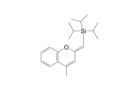 2-(Z)-Triisopropylsilylmethylidene-4-methyl-2H-chromene