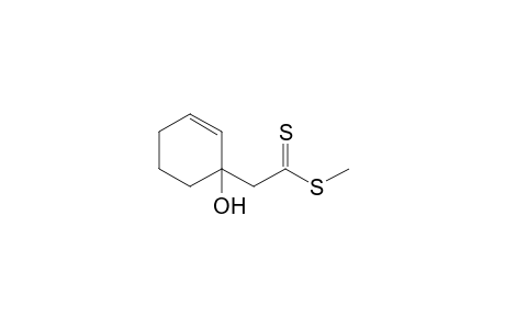 Methyl 2-(1'-hydroxy-2'-cyclohexen-1'-yl)-dithioacetate