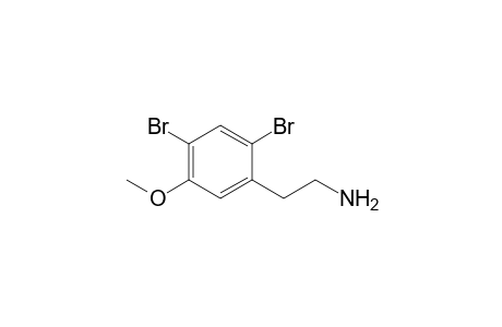 2-(2,4-dibromo-5-methoxy-phenyl)ethanamine