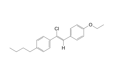 trans-4-BUTYL-alpha-CHLORO-4'-ETHOXYSTILBENE