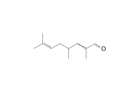 2,4,7-Trimethylocta-2,6-dienal