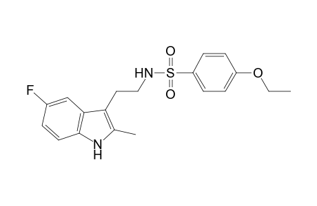 4-Ethoxy-N-[2-(5-fluoro-2-methyl-1H-indol-3-yl)ethyl]benzenesulfonamide