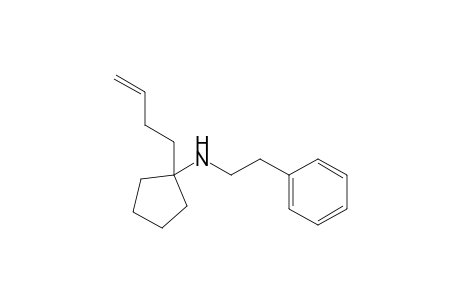 1-(3-Buten-1-yl)-N-(2-phenylethyl)cyclopentylamine