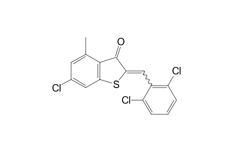 6-chloro-2-(2,6-dichlorobenzylidene)-4-methylbenzo[b]thiophen-3(2H)-one