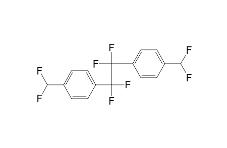 1-(difluoromethyl)-4-[2-[4-(difluoromethyl)phenyl]-1,1,2,2-tetrafluoro-ethyl]benzene