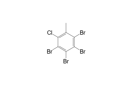 Benzene, 1,2,3,4-tetrabromo-5-chloro-6-methyl-