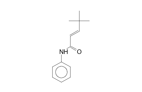 (2E)-4,4-Dimethyl-N-phenyl-2-pentenamide