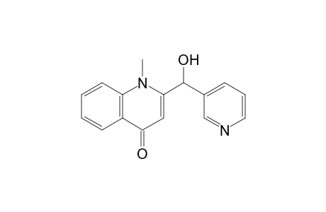2-[Hydroxy(3-pyridyl)methyl]-1-methyl-4-quinolone