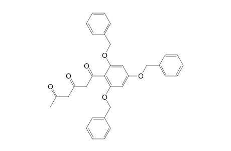 1-(2,4,6-Tribenzoxyphenyl)-1,3,5-hexanetrione
