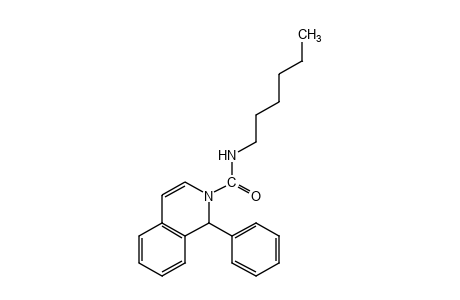N-hexyl-1-phenyl-2(1H)-isoquinolinecarboxamide