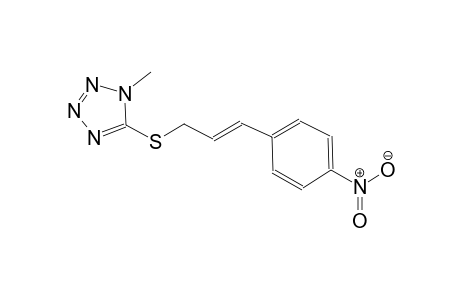 1-methyl-5-{[(2E)-3-(4-nitrophenyl)-2-propenyl]sulfanyl}-1H-tetraazole