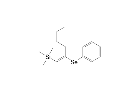 (E)-2-(Phenylseleno)-1-(trimethylsilyl)-1-hexene