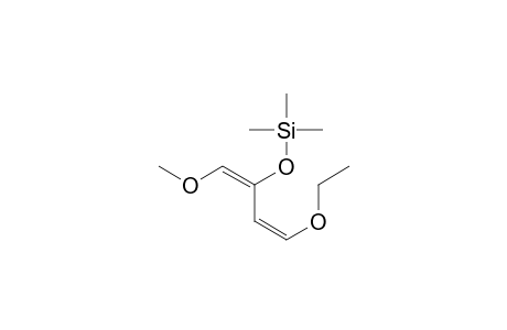 Silane, [[3-ethoxy-1-(methoxymethylene)-2-propenyl]oxy]trimethyl-, (Z,E)-