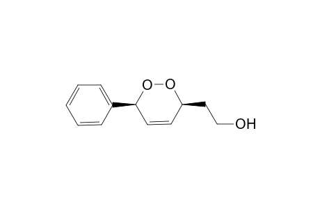 (+-)-2-((3S,6S)-6-Phenyl-3,6-dihydro-[1,2]dioxin-3-yl)-ethanol