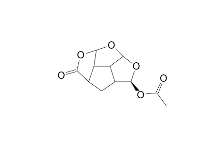 8.beta.-Acetoxy-2-oxo-3,5,7-trioxatetracyclo[7.2.1.0(4,11).0(6,10)]dodecane