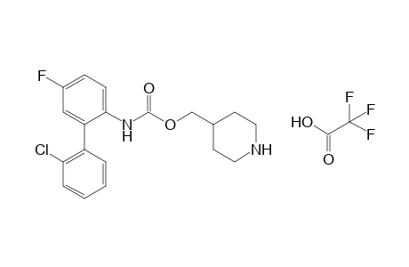 Piperidin-4-ylmethyl(2'-chloro-5-fluoro-[1,1'-biphenyl]-2-yl)carbamate trifluoroacetate