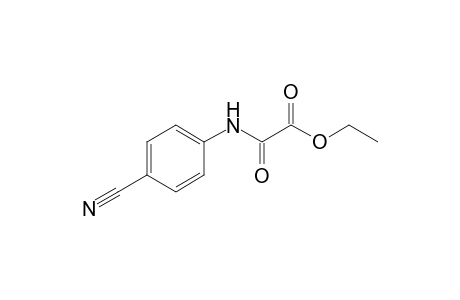 Acetic acid, [(4-cyanophenyl)amino]oxo-, ethyl ester