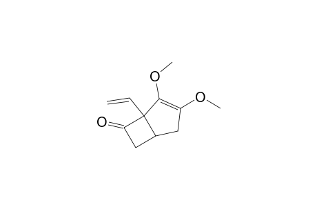 1-Ethenyl-2,3-dimethoxybicyclo[3.2.0]hept-2-en-7-one