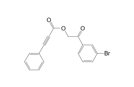 2-(3-bromophenyl)-2-oxoethyl 3-phenylpropiolate