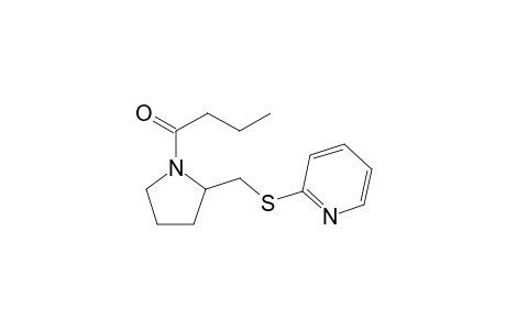 N-Butanoyl-2-[(2'-Pyridylthio)methyl]-2-pyrrolidinone