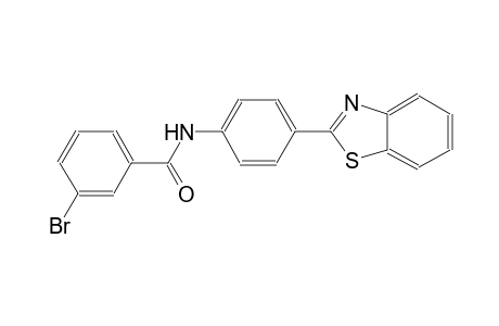 benzamide, N-[4-(2-benzothiazolyl)phenyl]-3-bromo-