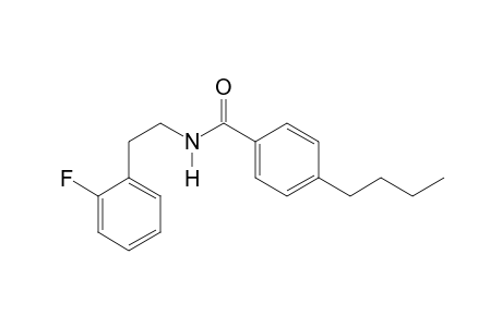 2-Fluorophenethylamine 4-butylbenzoyl