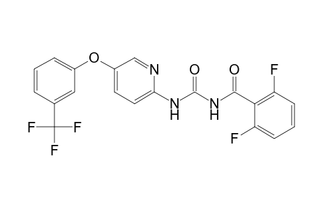 Benzamide, 2,6-difluoro-N-[[[5-[3-(trifluoromethyl)phenoxy]-2-pyridinyl]amino]carbonyl]-