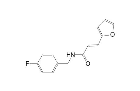 (2E)-N-(4-fluorobenzyl)-3-(2-furyl)-2-propenamide