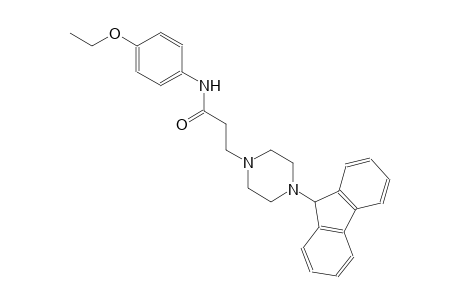 1-piperazinepropanamide, N-(4-ethoxyphenyl)-4-(9H-fluoren-9-yl)-