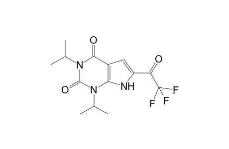 6-Trifluoroacetyl-1,3-diisopropyl-1,2,3,4-tetrahydro-7H-pyrrolo[2,3-d[pyrimidine-2,4-dione