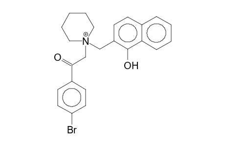 1-(4'-Bromophenacyl)-1-[(1-hydroxy-2-naphthyl)methyl]piperidinium