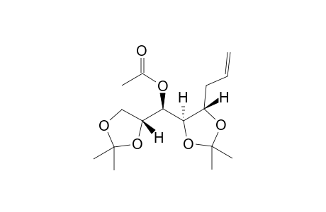 6-O-Acetyl-1,2,3-trideoxy-4,5:7,8-di-O-isopropylidene-D-gluco-oct-1- enitol