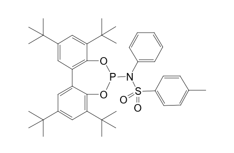 N-(2,4,8,10-tetra-tert-butyldiphenyl[d,f]{1,3,2}dioxaphosphazin-6-yl)-N-p-toluenesulfonylaniline