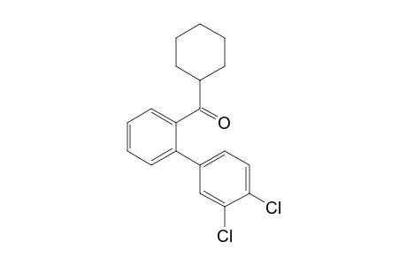 Cyclohexyl(3',4'-dichloro[1,1'-biphenyl]-2-yl)methanone