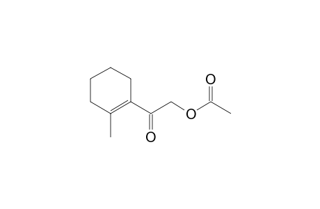 Ethanone, 2-(acetyloxy)-1-(2-methyl-1-cyclohexen-1-yl)-