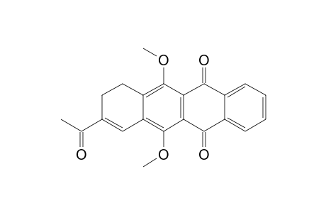 9-Acetyl-6,11-dimethoxy-7,8-dihydrotetracene-5,12-dione
