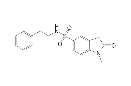 1-Methyl-2-oxo-N-phenethyl-3H-indole-5-sulfonamide
