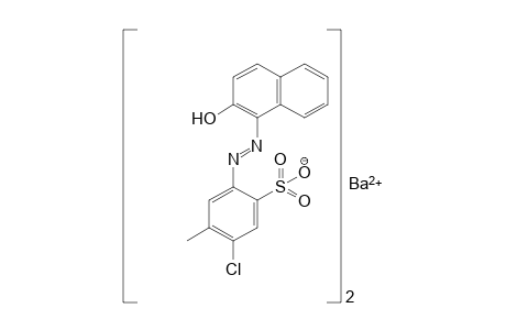 4-Chloro-3-toluidine-6-sulfonic acid -> 2-naphthol, ba-salt