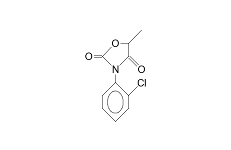 5-Methyl-3-(2-chlorophenyl)-oxazolidine-2,4-dione